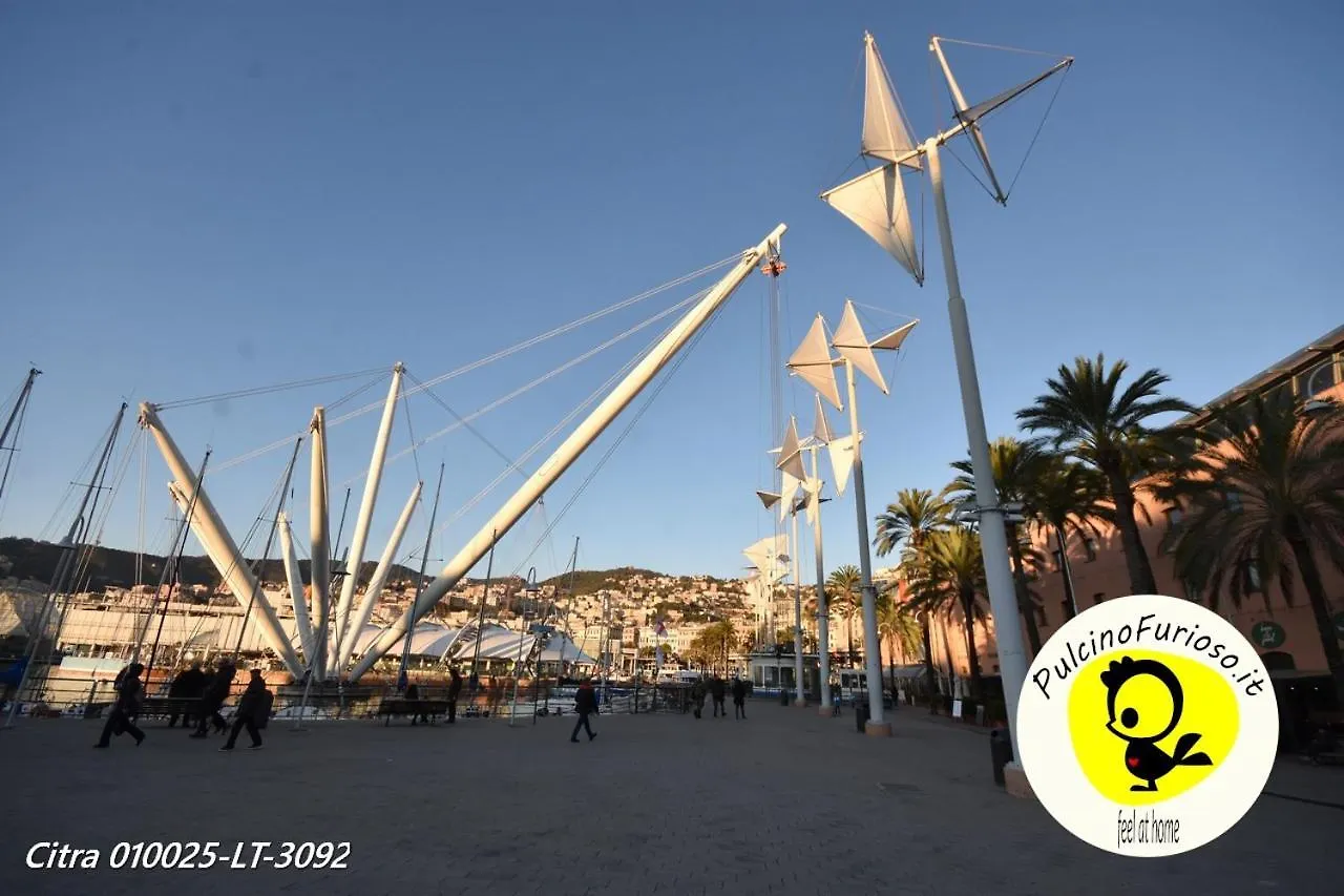 شقة جنوة  في Porto Antico - Piazza Banchi - Palazzo San Giorgio